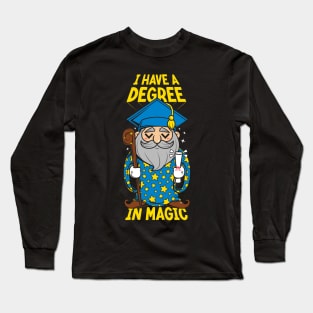 Degree in Magic Long Sleeve T-Shirt